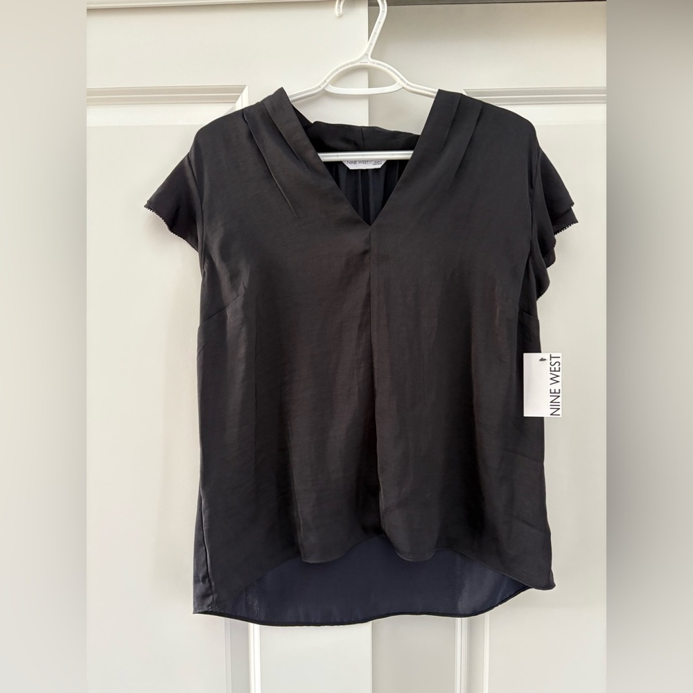 Nine West Elegant Black Blouse
